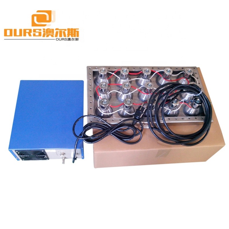 600W 40/28KHz Ultrasonic Immersible Underwater Transducers Pack For Industrial Cleaning
