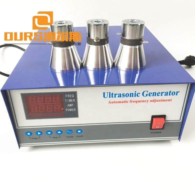 600W ultrasonic sweep frequency generator for sweep frequency cleaning machine 20khz/25khz/30khz/28khz/40khz