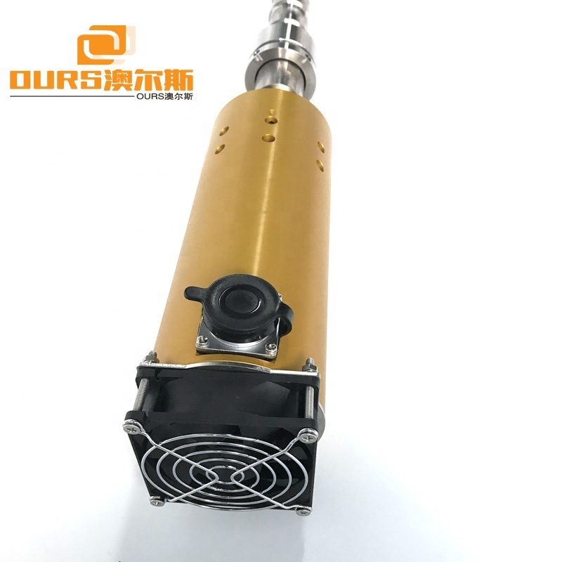 1500W Chemical Extraction Biodiesel Ultrasonic Tube Reactor With Ultrasonic Generator Driver