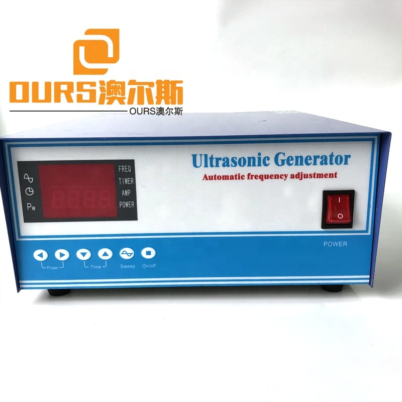 Vibration Ultrasonic Cleaning Equipment Driver 3000W 20KHZ-40KHZ Optional Ultrasonic Cleaner Generator Reactor Power Source