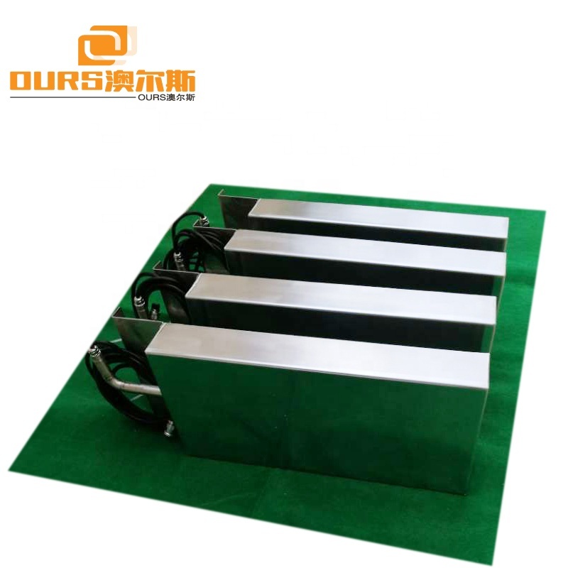 1500W 28/40KHz Industrial Submersible Immersible Vibration Board / Immsersible Ultrasonic Transducer Plate with Generator
