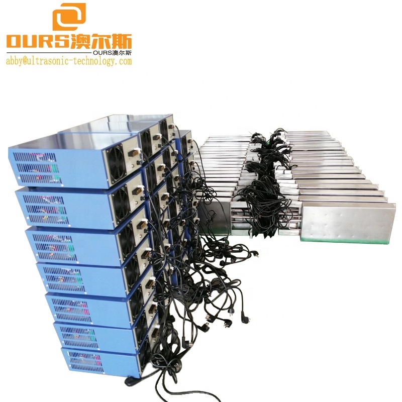 1500W Underwater Industrial Ultrasonic Cleaners , Immersion Submersible Ultrasonic Transducers