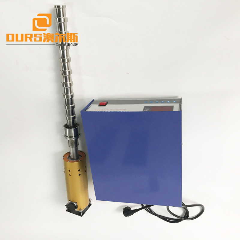 1500W Ultrasonic Reator Tubular Ultrasonic Cleaning Equipment For Biodiesel Dispersion and Uniform