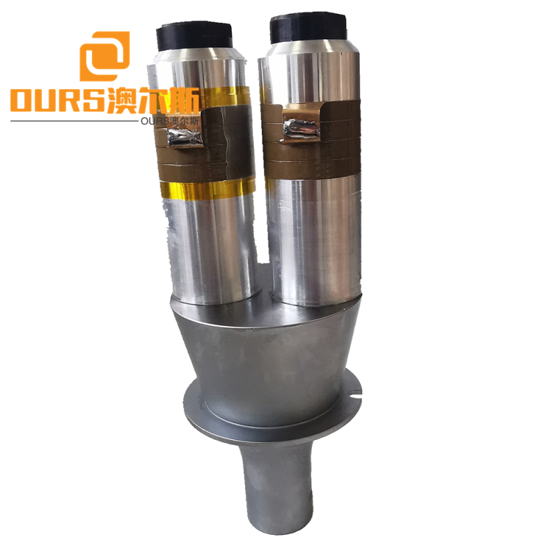 4200W  High Power Ultrasound  Transducer With  Booster For Ultrasonic Welding Machine