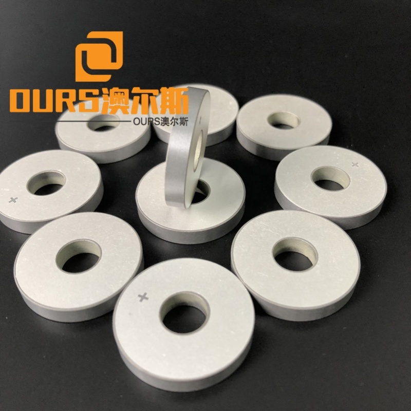 Round shape Piezo transducer ceramic for cleaning and welding purpose