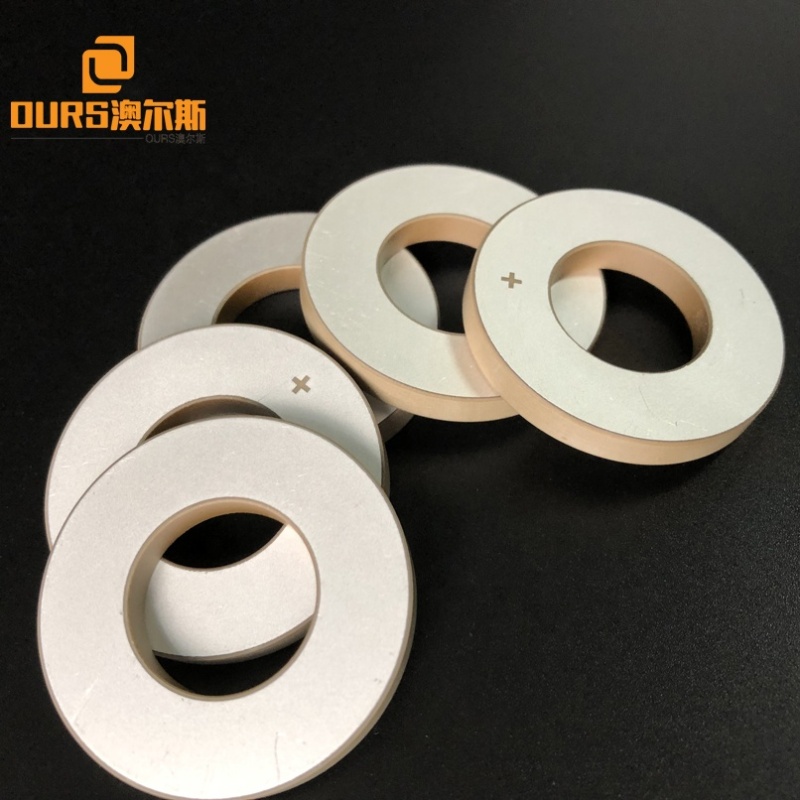 40x20x5MM Piezoelectric Ceramic Ring  Pzt-4/Pzt-8 Piezo Ceramic Element Durable Used In Ultrasonic Cleaning/Welding Transducer