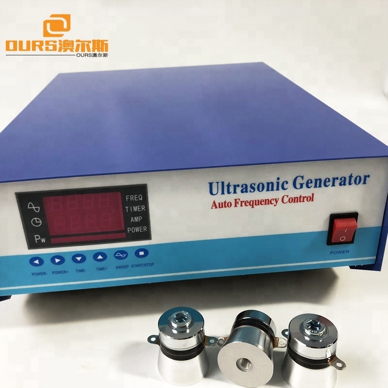 3000W Ultrasonic power supply cleaning generator and transducers