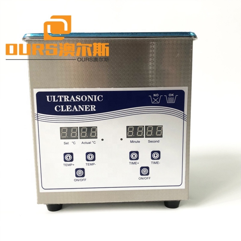 150x135x100MM Dental Lab Use Ultrasonic Cleaner Bath With Timer/Heater 60W For Ultrasonic Vibration Cleaning 220V AC