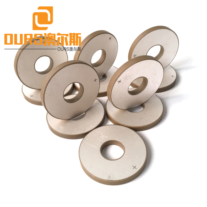 60*30*10mm PZT8 Ring Piezoelectric Ceramic Element For Ultrasonic Welding Sensors