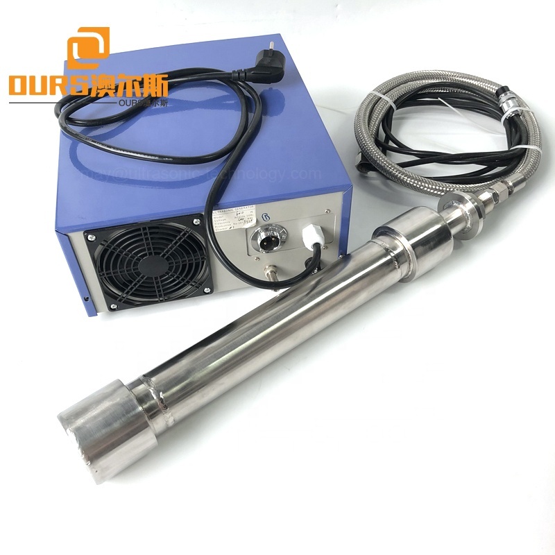 Vibrating Ultrasonic Cavitation Energy Radiator Tubular Underwater Ultra Transducer 27KHZ Used In Ultrasonic Liquid Treatment