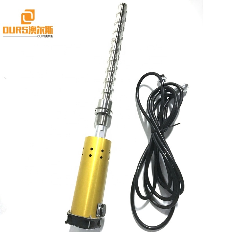 Industry Chemical Machinery Transducer Equipment Tubular Ultrasonic Biodiesel Reactor And Cleaning Generator 1500W 220V AC