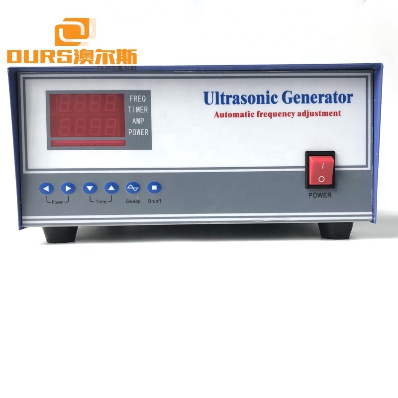 Multi Function Ultrasonic cleaner generator with different wave mode &degas 20K-40K