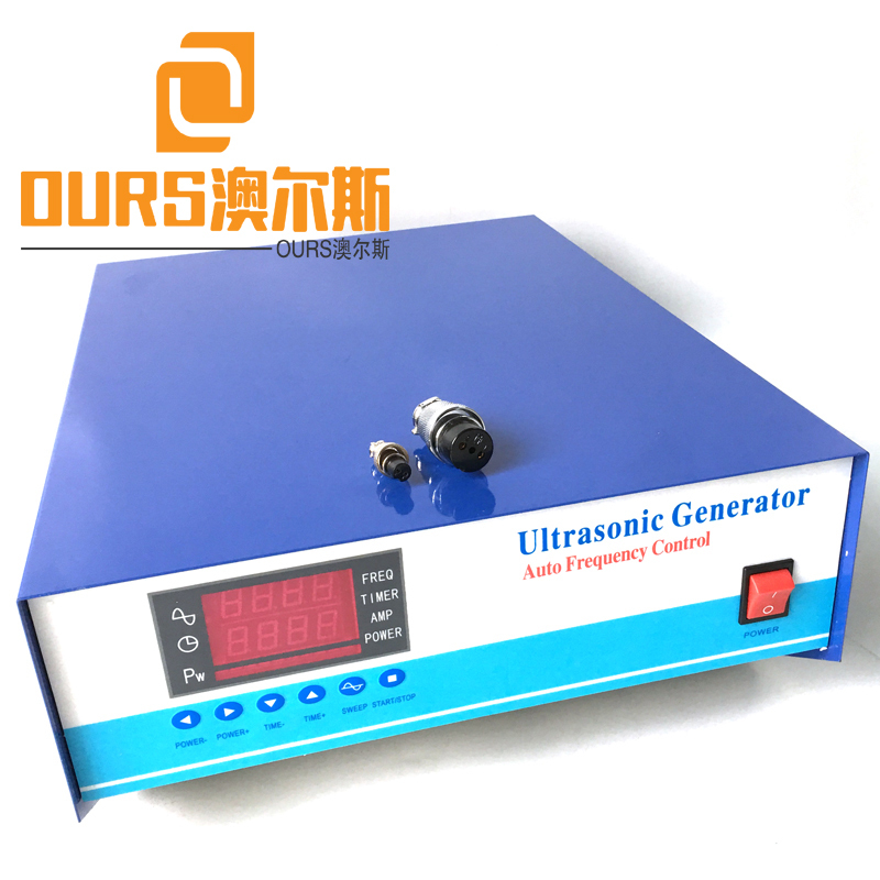 40khz/77khz/100khz/160khz 1200W Multi-frequency Ultrasonic Cleaning Generator Vibrator For Electrolytic Mold Cleaning Machine
