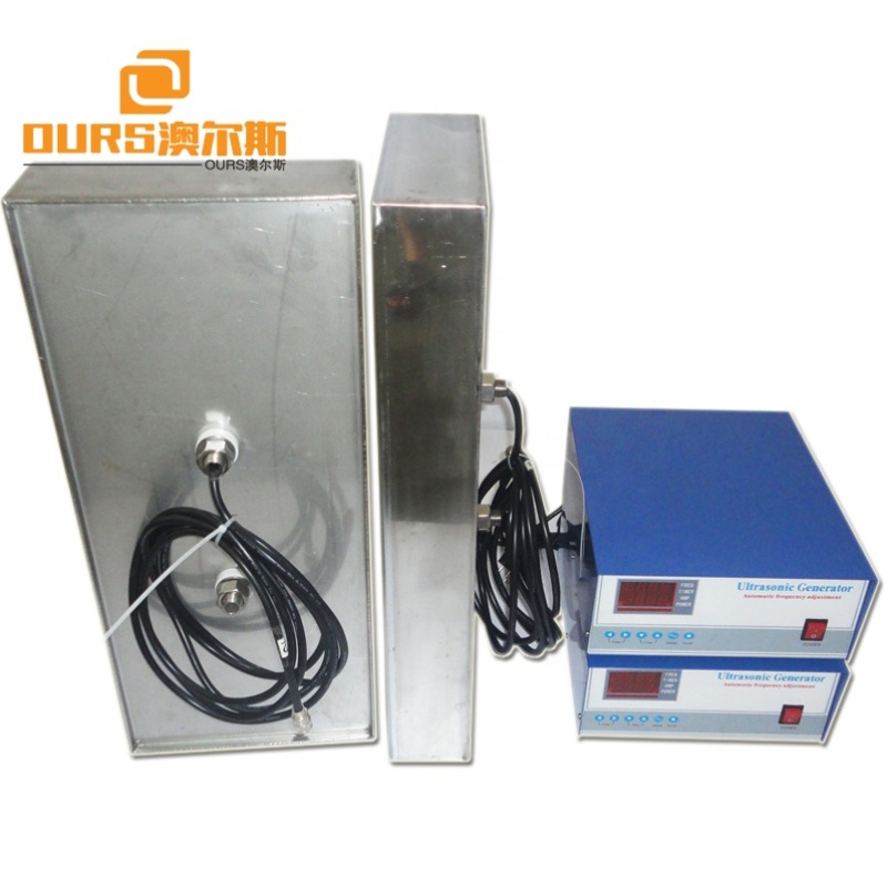 28KHz/40KHz 1800W Side Type Immersible Ultrasonic Transducer For Auto Parts Cleaning