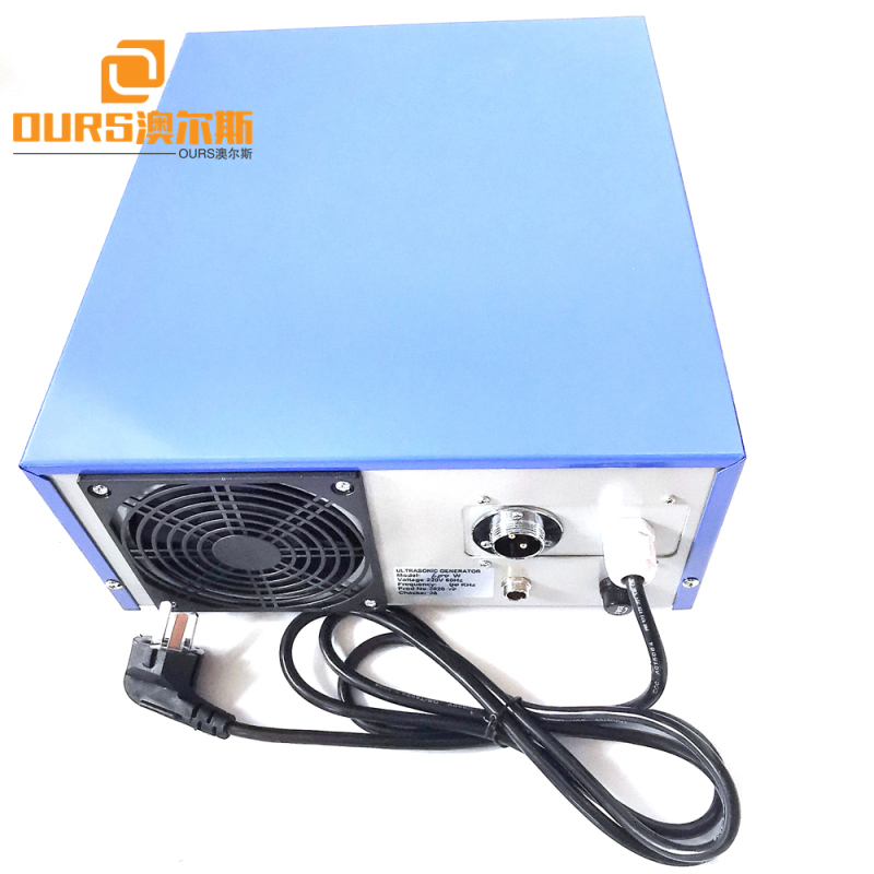 600w 28khz 316 SS Material Ultrasonic Waterproof  Transducer Box For Rubber Cleaning