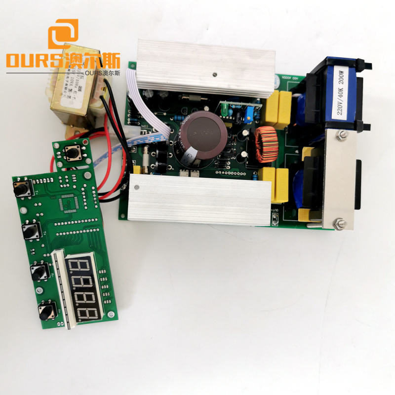 600W ultrasonic power generator+display board,Ultrasonic frequency current adjustable Variable Frequency Ultrasonic Generator