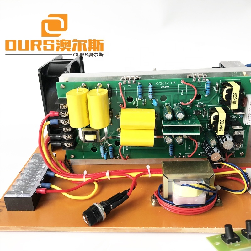 600W Ultrasonic Pulse Generator 40K 110V AC Cleaning PCB Driving Cleaning Piezoelectric Transducer With CE