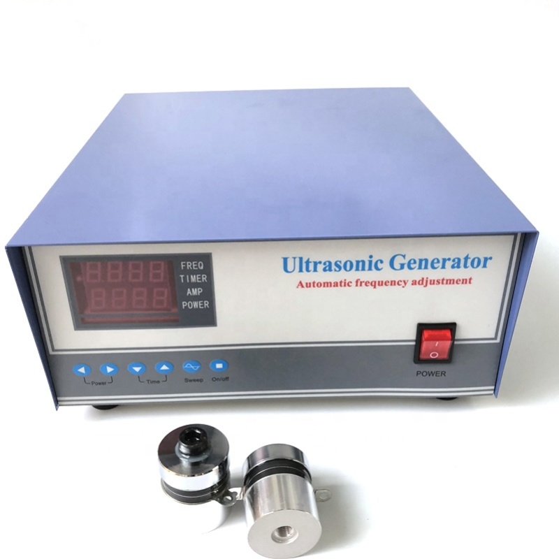 Mechanical Ultrasonic Cleaning Equipment Power Supply Ultrasonic Generator High Frequency 100KHZ Industry Ultrasound Generator