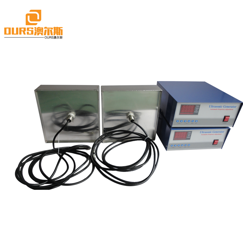 600W Underwater Industrial Ultrasonic Cleaners , Immersion Submersible Ultrasonic Transducers