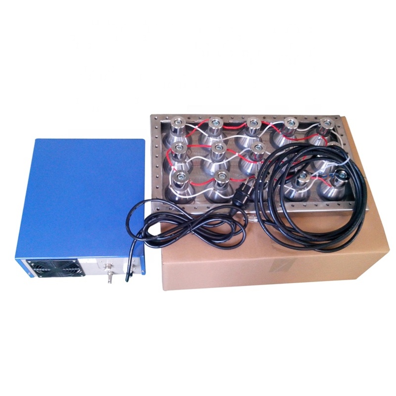 Industrial Waterproof Ultrasonic Transducer Pack In Water Ultrasonic Transducer For Existing Tank 40K/80K/100K Multi Frequency