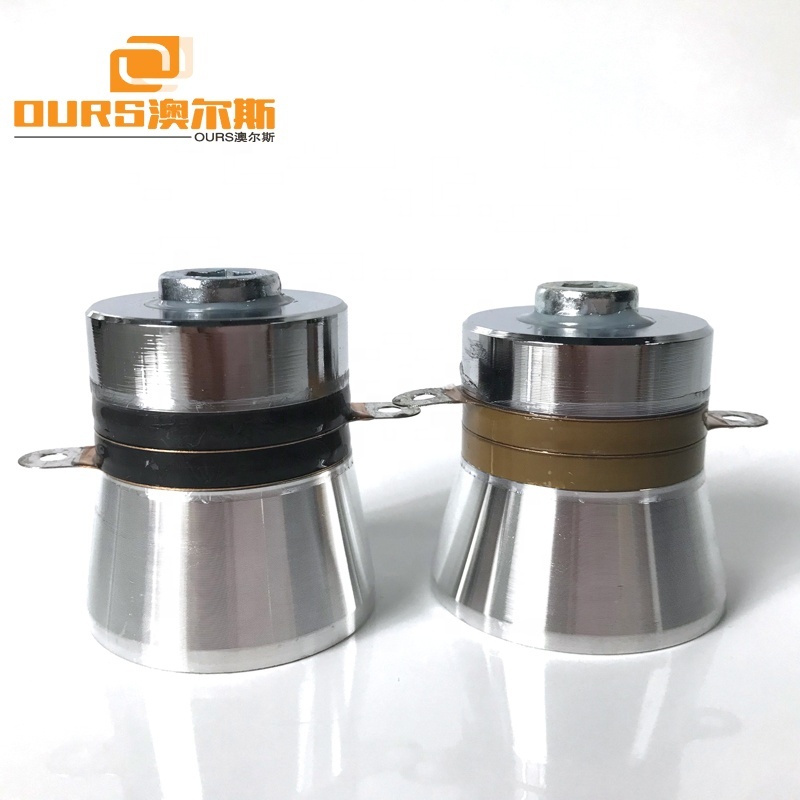 40K 60W PZT4/PZT8 For High Frequency Piezoelectric Element Stable Quality Electrostatic Customized Ultrasonic Transducer