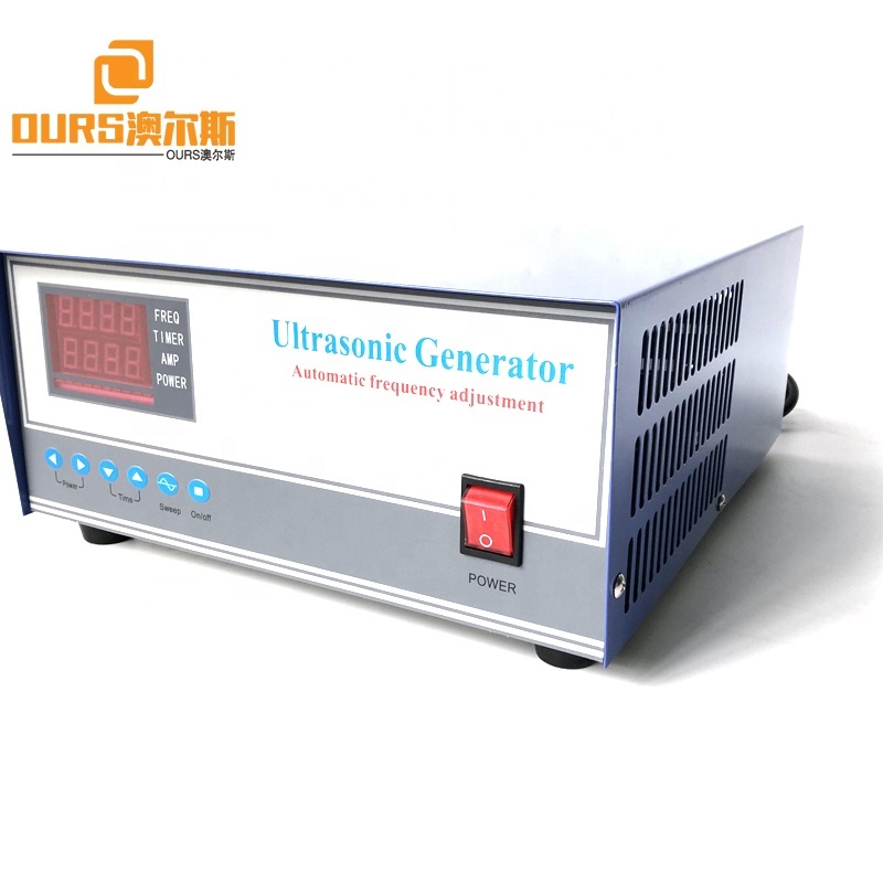 Switchable Power 40K Ultrasonic Industrial Generator 1800W For Ultrasonic Cleaning Transducer Driving Engine