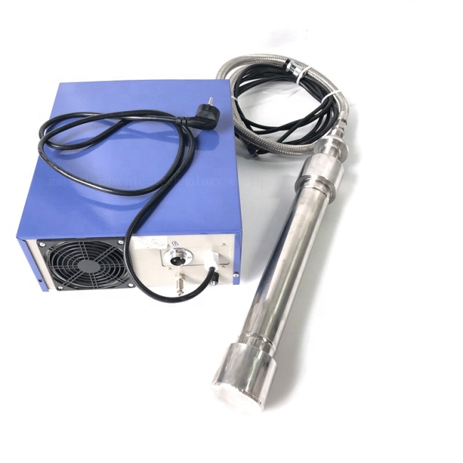 Stainless Steel Ultrasonic Probe Transducer Sonicator 1000W Industrial Ultrasound Dispersion Cleaner Transducer Rod