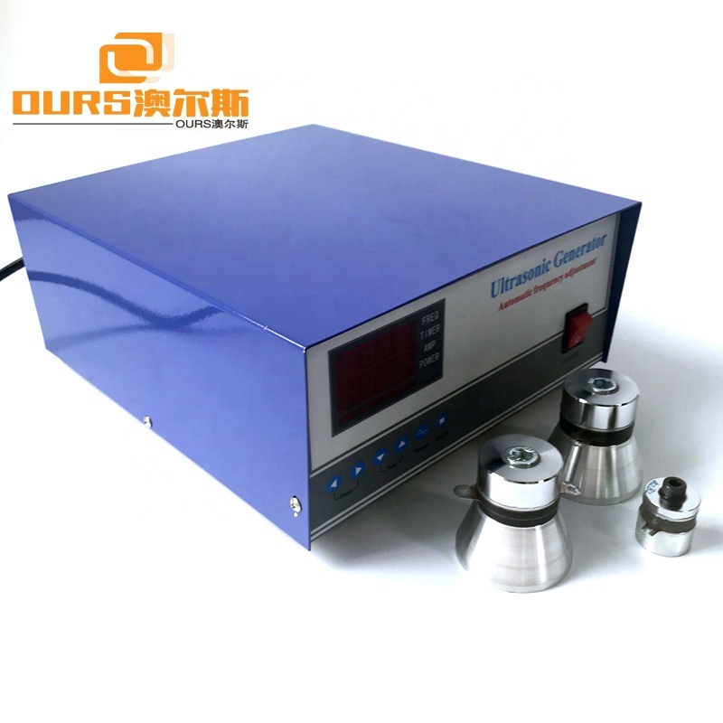 1500W 28KHz / 40KHz Digital Display Ultrasonic Sound Generator For Cleaning
