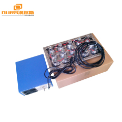 Flange Type Ultrasonic Immersible Transducer pack for cleaning tank