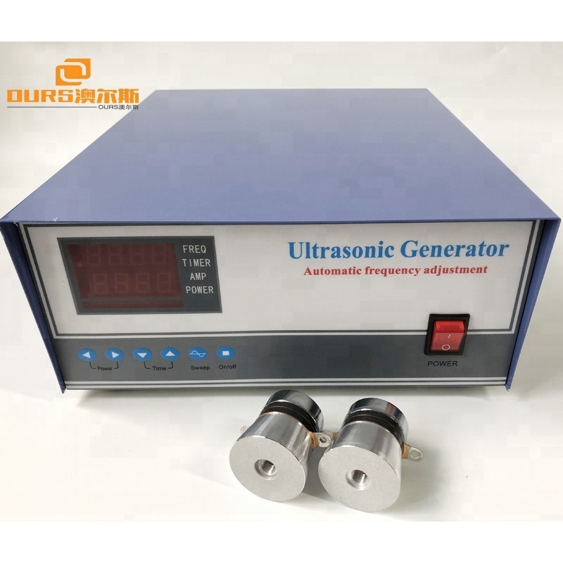 2000w ultrasonic generator and transducer for industrial ultrasonic cleaning tank