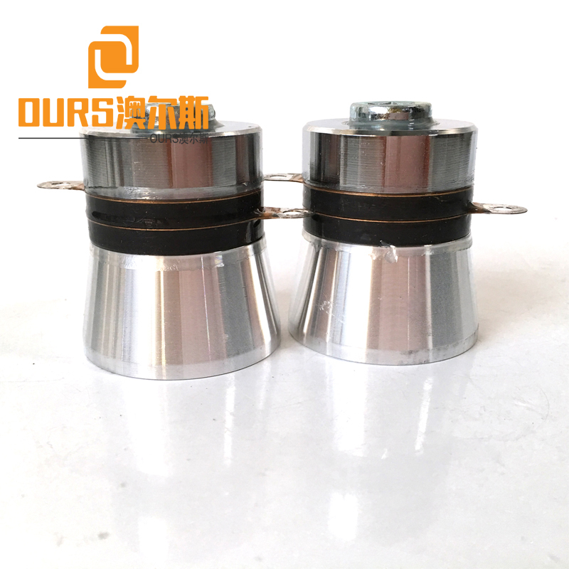 40K/80K/100K 60W Multiple Frequency Piezoelectric Ultrasonic Transducer For Cleaning Stainless Steel Polished Products