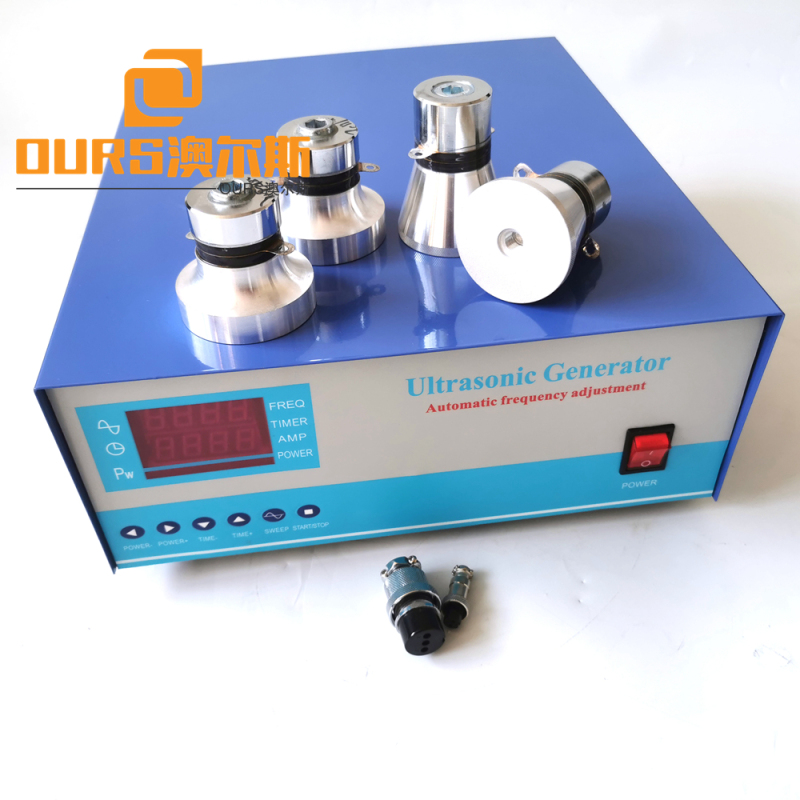 Variable Sonic Frequency Generator 68-135khz 600W High Frequency Ultrasonic Generator For Driving Transducers Plate