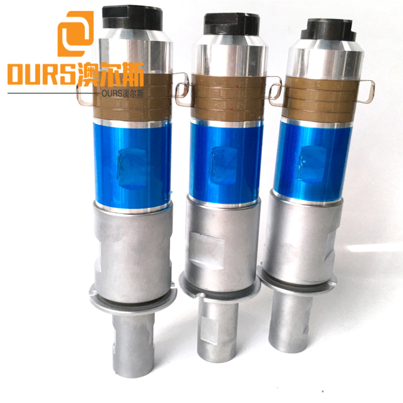 1500W 20KHZ Ultrasonic Welding Vibrator Transducer For Ultrasonic non-woven fabric welding machine