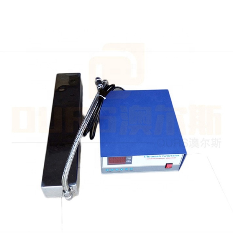 Industry Custom-Made Underwater Cleaning Immersible Ultrasonic Vibration Plate Submersible Cleaning Transducer Pack 600W