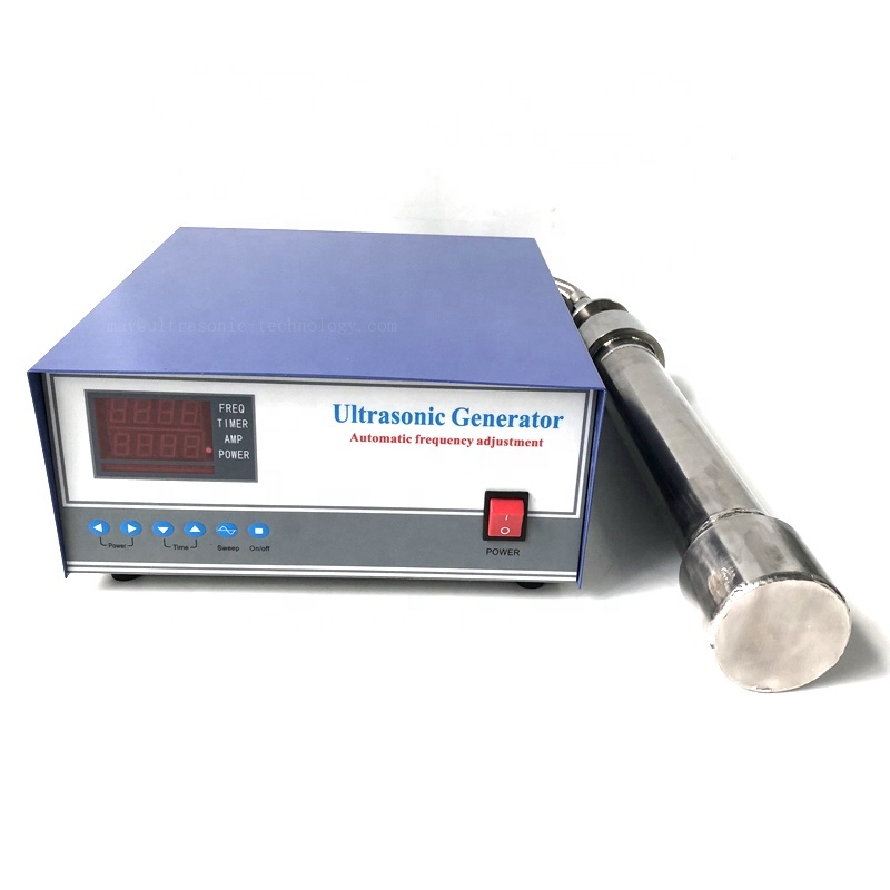 Mechanical Ultrasonic Mixing/Extraction Equipment Tubular Ultrasound Vibration Rod 1000W 316SS Vibrating Cleaning Reactor