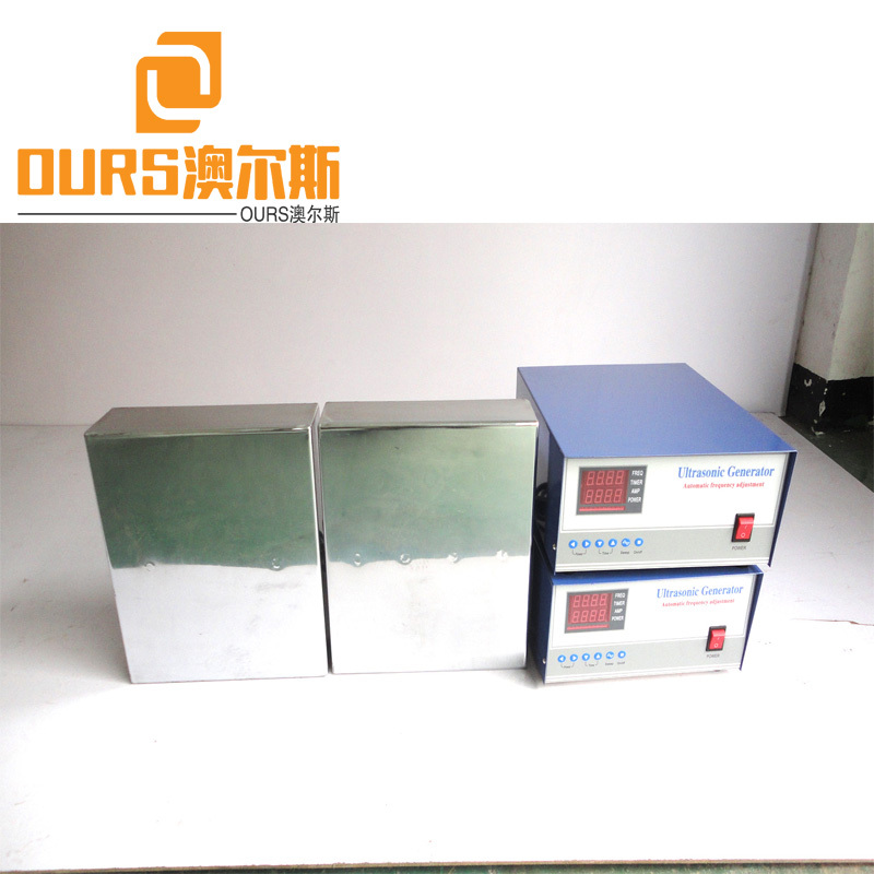 40KHZ/80KHZ/100KHZ  Multi-frequency Side Type Submersible Box Immersible Ultrasonic Transducer And Generator
