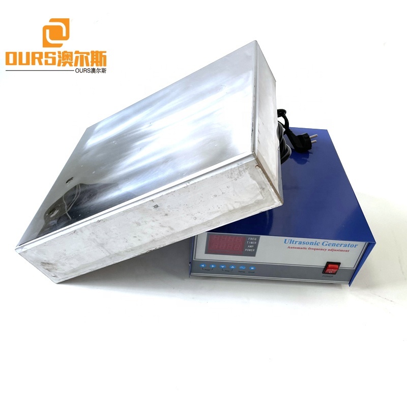 Various Power 300W To 5000W Steel Industrial Ultrasonic Cleaning Transducer Box Vibrating Plate For Plastic Mold Motor Washing