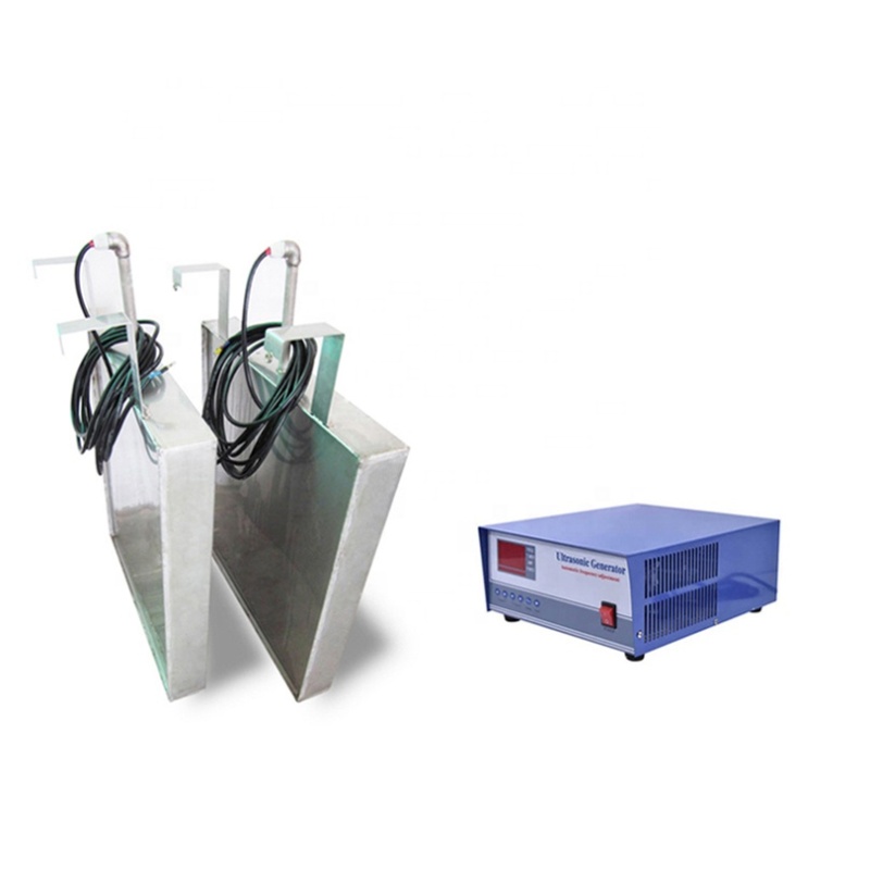 Various Power SS316 Submersible Underwater Ultrasonic Cleaning Transducer Plate And Ultrasonic Generator 600W Low Power