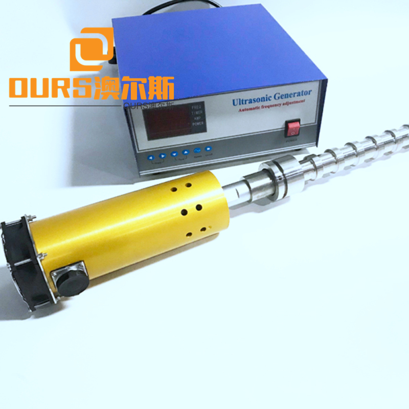 2000W Ultrasonic calabash tube transducer and driver in Chemical industry 20khz