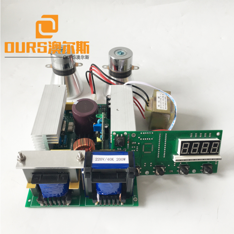 600W 110V/220V ultrasonic driver circuit with display board Drive 20KHZ-40KHZ transducer