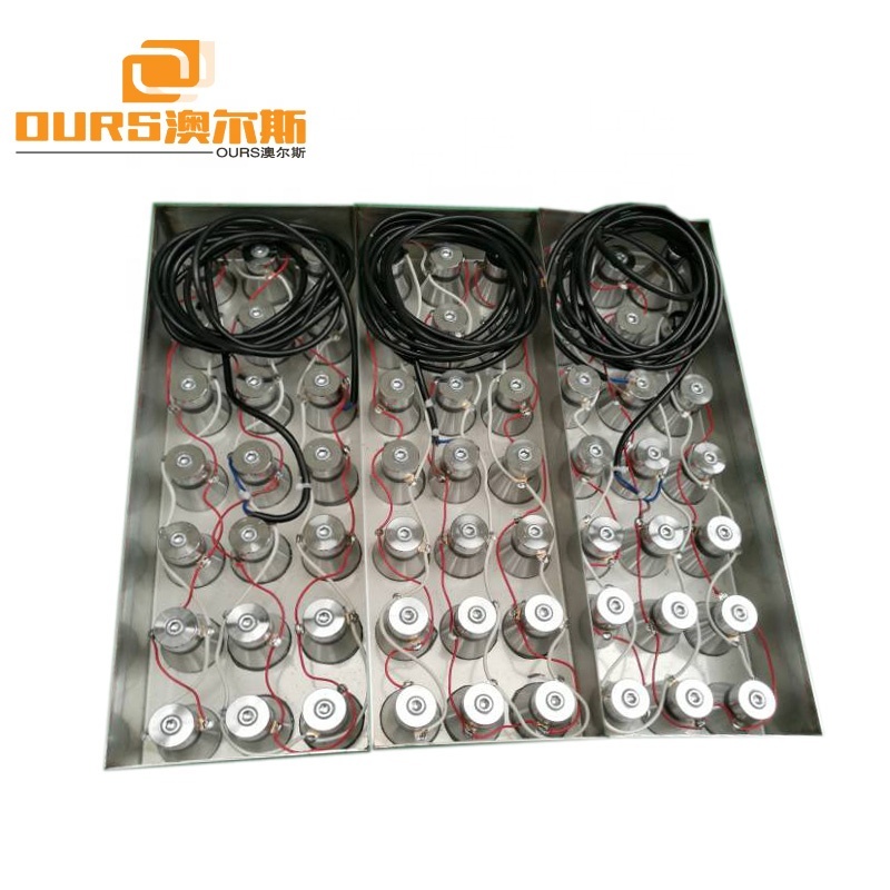 Various Size Stainless Steel Submersible Vibration Plate 20K-135K For Electroplating Factory