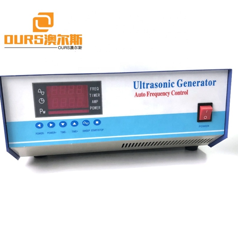 Industry Energy Supplier OURS Ultrasonic Generator Cleaning Multi Frequency Vibration Wave Generator 28K/60K/70K/84K Power Box