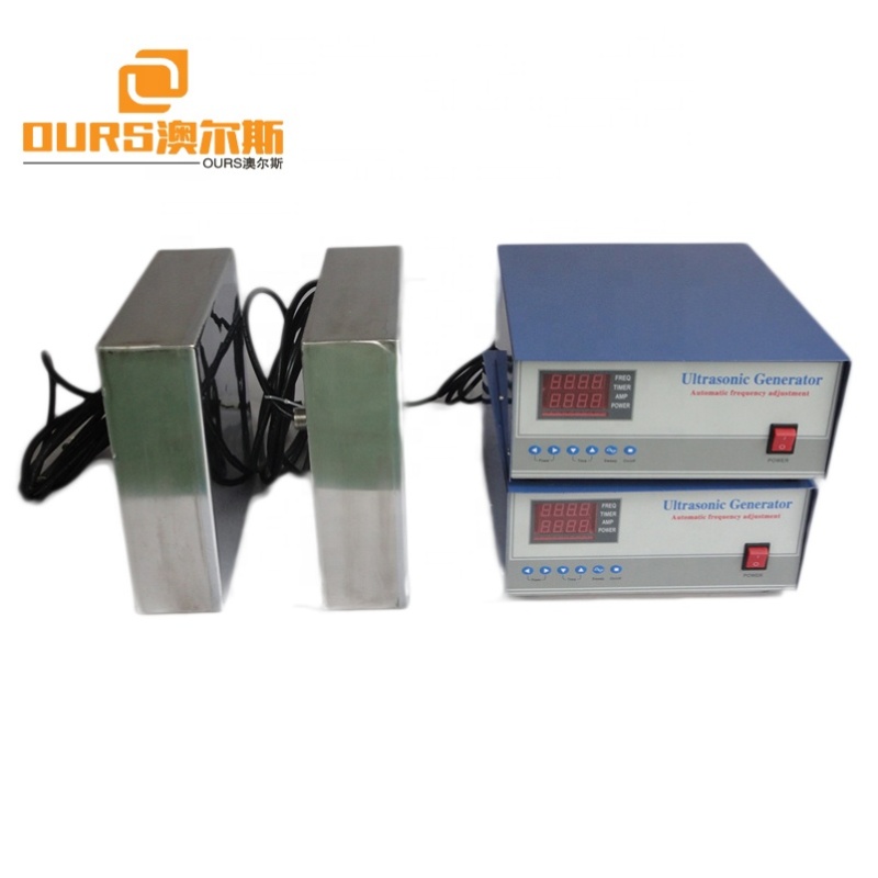 2000W Ultrasonic cleaning machine shock box, immersed ultrasonic vibration plate factory direct sales