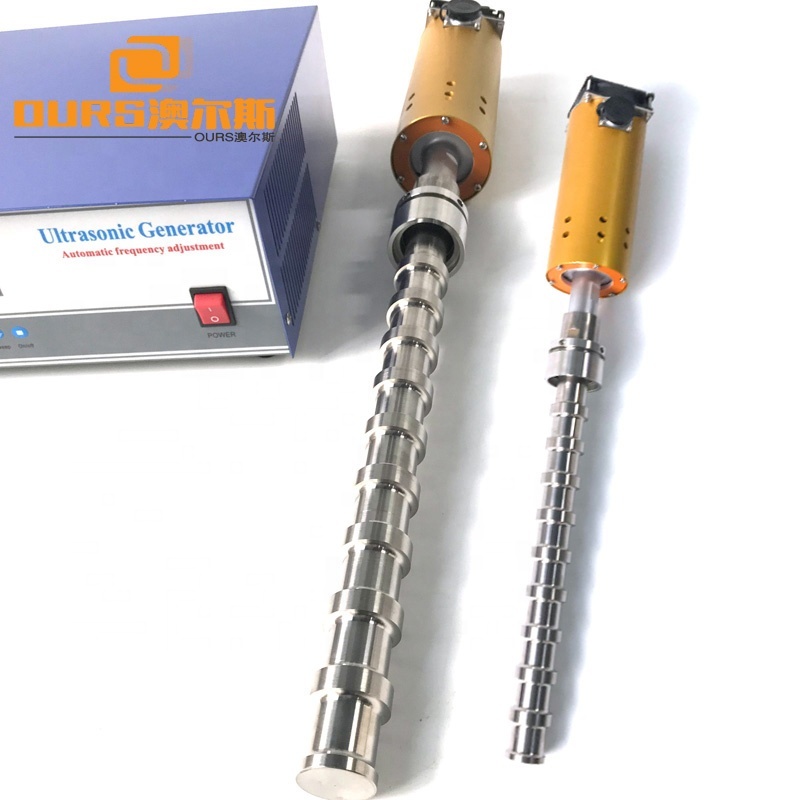 Medical Industrial Biodiesel Semi-immersion Tubular Ultrasonic Transducer 1500W Ultrasonic Probe