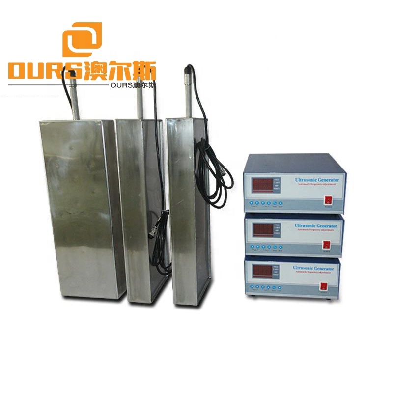 Multi frequency 40khz/80khz/100khz Ultrasonic Cleaning Transducer Submersible Box for Industrial cleaning