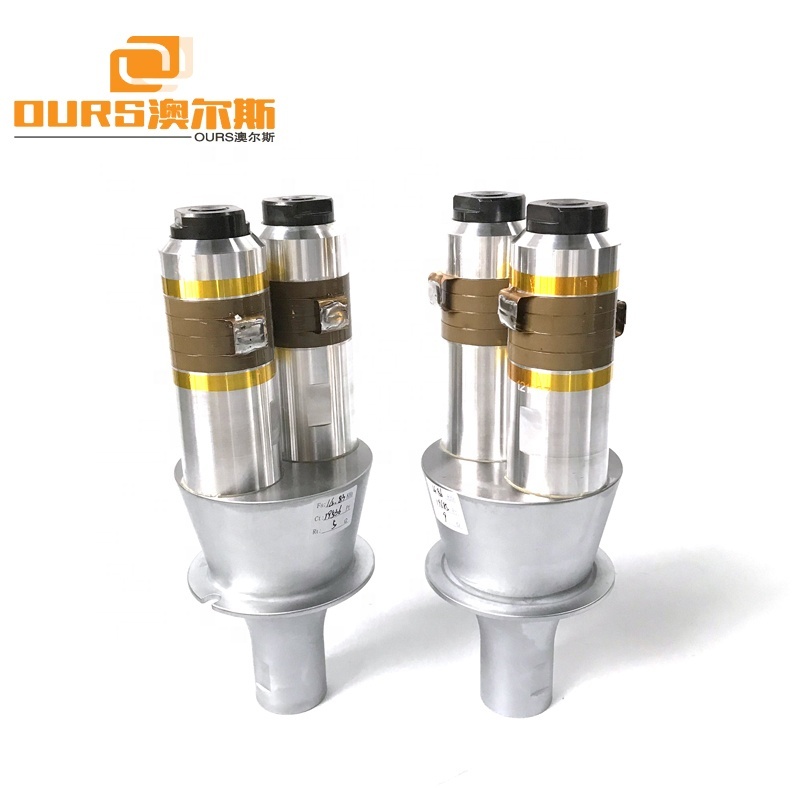4200W 15KHz Ultrasonic Welding Transducer And Booster For Plastic Welding/Cutting/Sealing