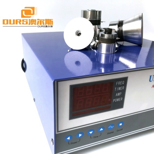 Variable Frequency Ultrasonic Generator With Timing Function And PLC Remote Control