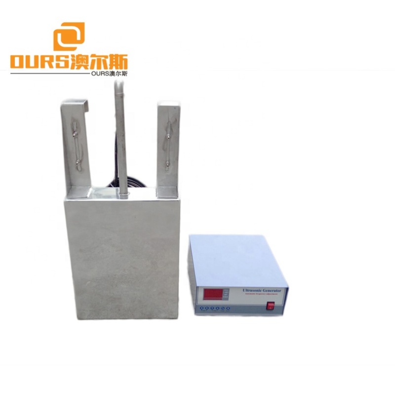 Vibration Plate Ultrasonic Cleaner With 20/28/33/40KHz 1000W Ultrasonic Transducers In The Metal Box