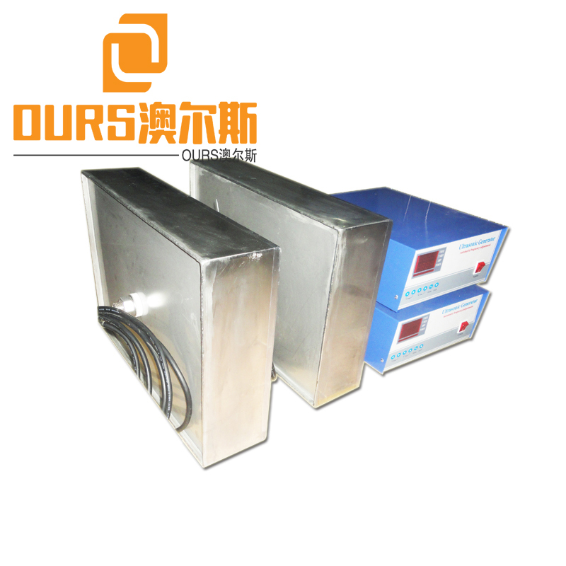 Multi frequency 40khz/80khz/100khz Submersible Cleaning Equipment Parts Ultrasonic Vibrating Plate For Industrial cleaning