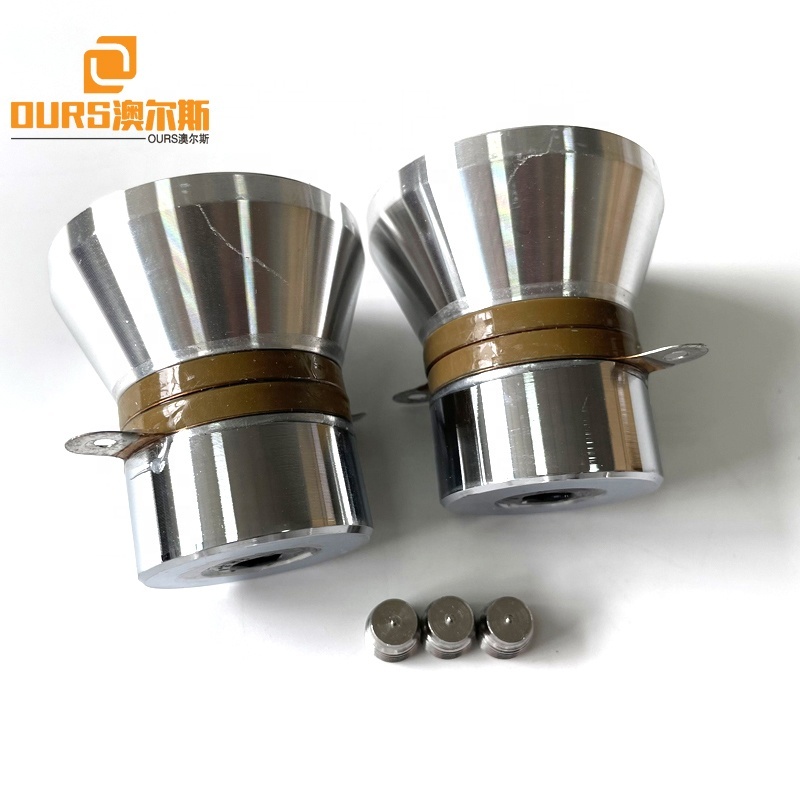 Vibration Components Of Ultrasonic Transducer Of Household Tableware BBQ Plate Clean Machine 33K 60W